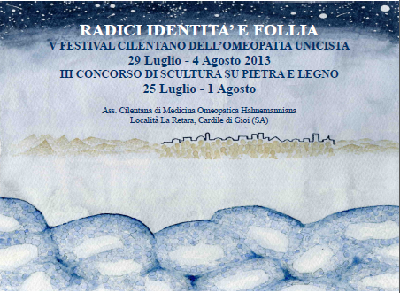"Radici Identità e Follia": V Festival Cilentano dell'omeopatia unicista