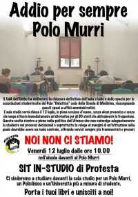 Bologna, chiude l'aula studio del polo Murri al Sant'Orsola: studenti in protesta