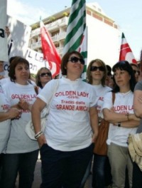 Golden lady: scade la cassa integrazione, via alle proteste