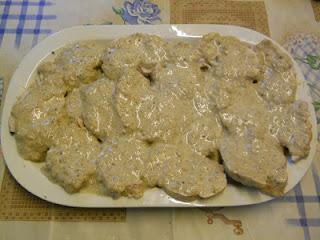 Fesa di tacchino con salsa ai peperoni