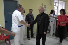 Monsignor Nunzio Galantino in visita alle Terme Sibarite