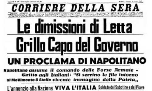 Grillo, attacco a Napolitano: "Dica la verità al paese e sciolga il parlamento"