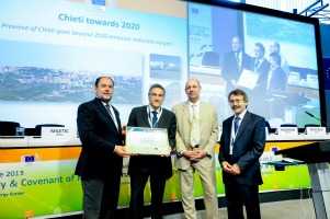 Premio ManaEnergy Awards 2013, Chieti si aggiudica la menzione speciale della Commissione Europea