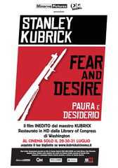 Il 29, 30 e 31 luglio arriva nelle sale e per la prima volta in Italia "Fear and Desire"
