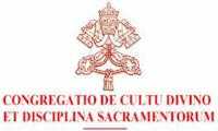 Decreto della Congregazione per il Culto Divino e la Disciplina dei Sacramenti