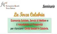 Welfare: "la terza Calabria", seminario regionale a Lamezia