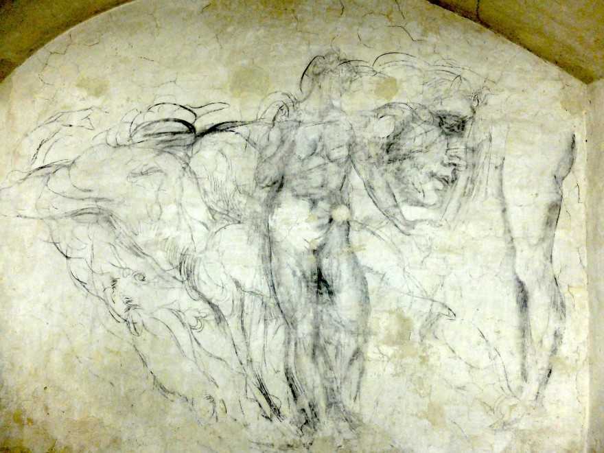 Michelangelo: disegni segreti visibili grazie al touch screen