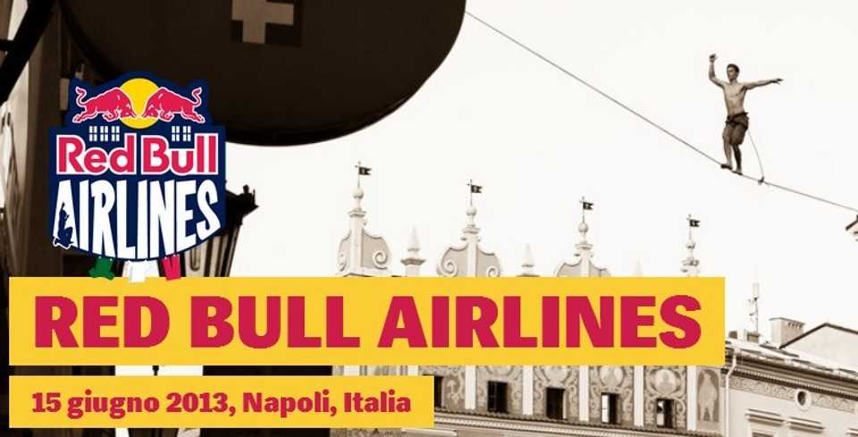 Red Bull Airlines, a Napoli il freestyle sui panni stesi