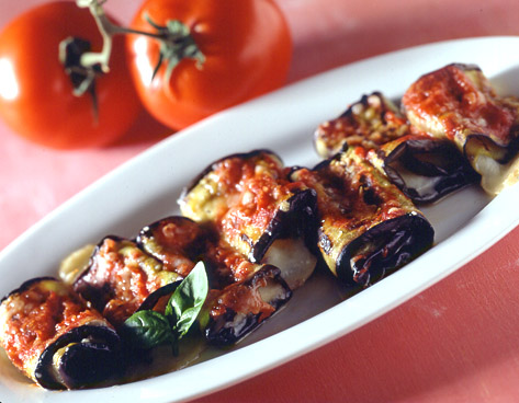 Involtini di melanzane