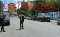 Avellino, Luca Abete e l'affissione elettorale selvaggia