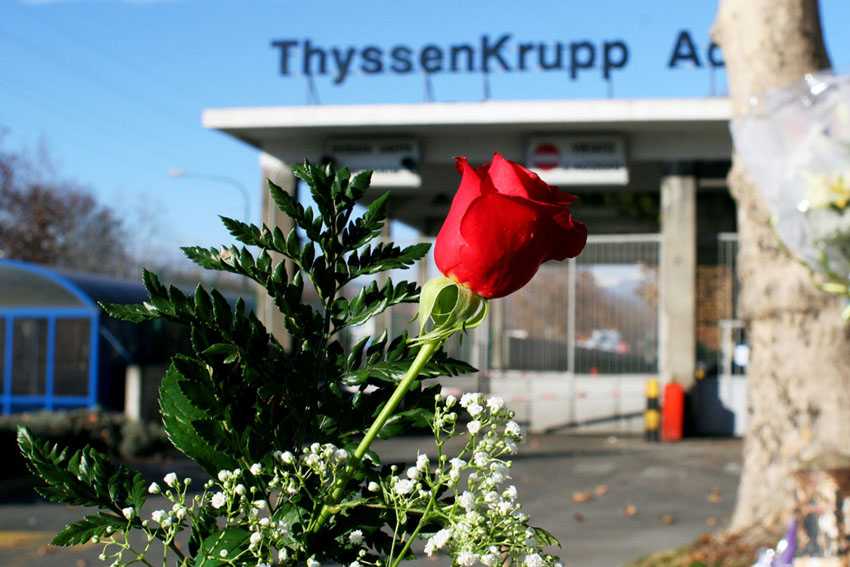 ThyssenKrupp, depositate le motivazioni della sentenza e ridotta la condanna all'ad Harald Espenhahn