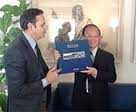 Il Presidente Frattura incontra l'ambasciatore cinese Ding Wei
