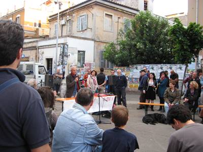 Mobilità, spazi verdi, partecipazione. L'incontro con alcuni candidati sindaco al Pigneto