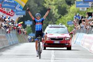 Giro d'Italia 2013, Ramunas Navardauskas vince l'11^ tappa [VIDEO]