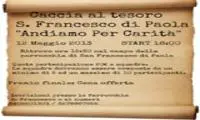 Caccia al Tesoro San Francesco di Paola "Andiamo per carità"