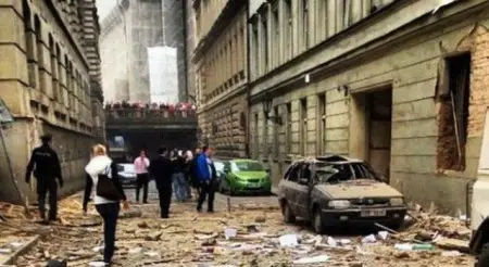 Violenta esplosione nel centro storico di Praga, 55 feriti (Video)
