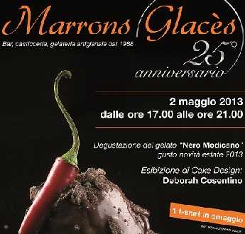 Degustazioni gratuite al Marrons Glacès per festeggiare i 25 anni di attività