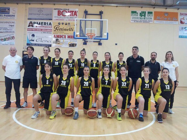 Basket: le under 17 del San Salvatore Selargius in bella mostra a Venturino