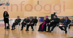 Saluto del Presidente della Provincia "Wanda Ferro" al Cardinale "Gianfranco Ravasi"