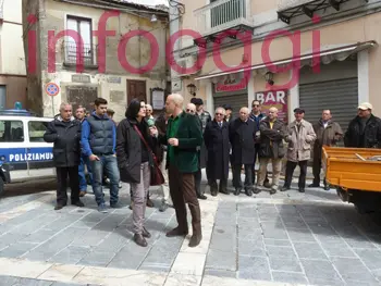 Luca Abete, inviato di Striscia, torna a Mormanno - Terremoto fantasma [Fotogallery]
