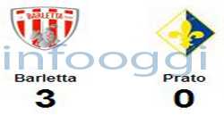 Barletta - Prato 3-0, i Toscani ancorati a + 3 play-out