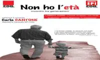 "Non ho l'età - Incontro tra generazioni": iniziativa Spi Cgl lunedì 15 aprile