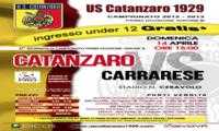 Catanzaro - Carrarese: ingresso gratuito per gli under 12