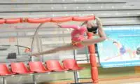 La calabrese Alice Manfredi ai campionati nazionali di ginnastica ritmica