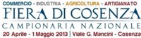 Cosenza: Fiera campionaria nazionale dal 20 aprile al 1° maggio