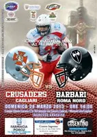 Crusaders Cagliari: voglia di riscatto contro i campioni d'Italia