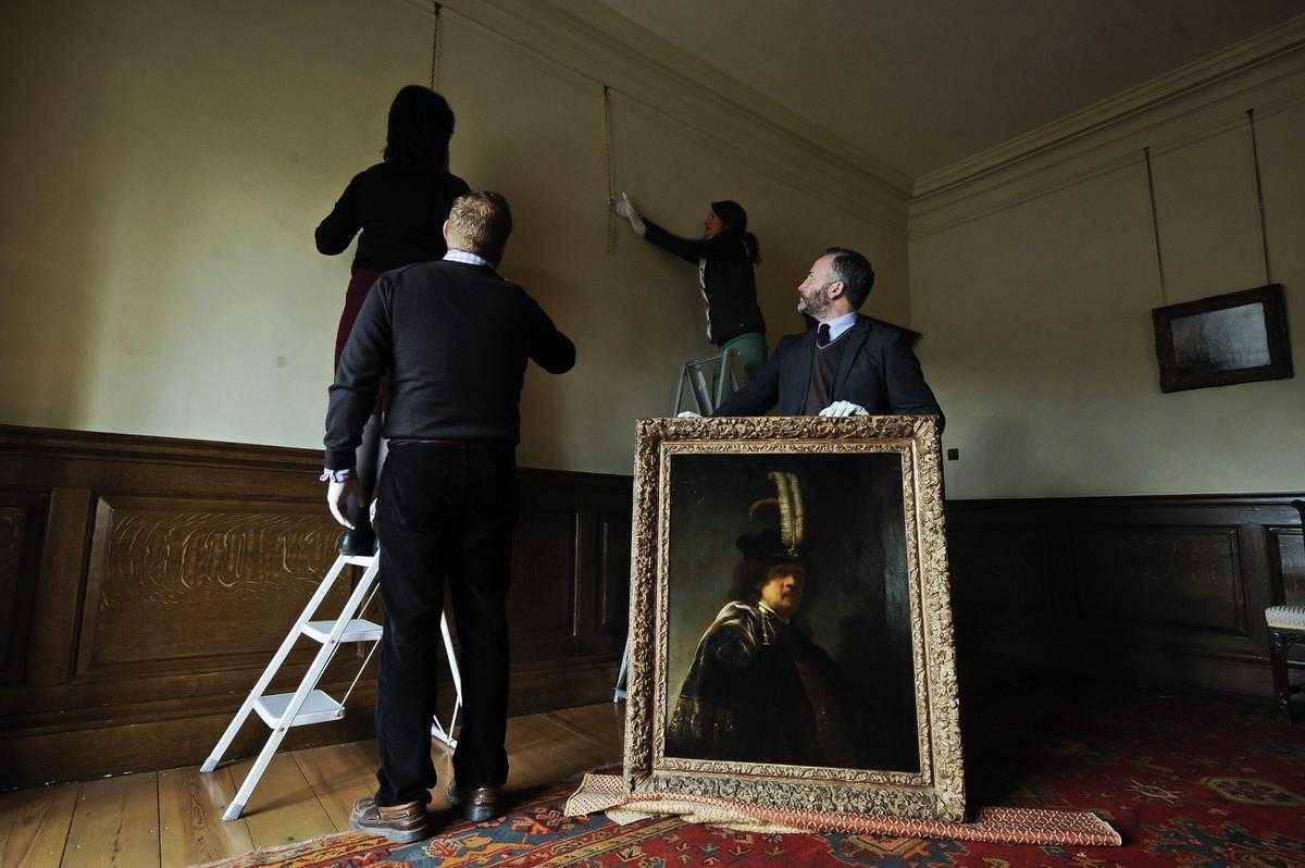 Autoritratto di Rembrandt scoperto in un'antica residenza inglese del Devon