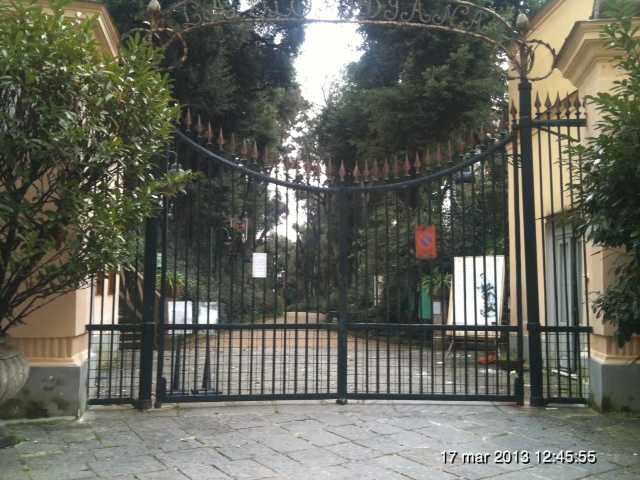 Napoli: Villa Floridiana, di nuovo chiuso l'accesso da via Cimarosa
