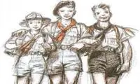 Gli scout lavorano insieme per ripulire la città di Venafro