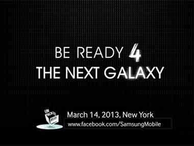 Samsung Galaxy SIV: poche ore alla presentazione ufficiale a New York