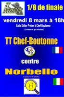 TT Intercup: il Tennistavolo Norbello sfida i francesi dello Chef Boutonne