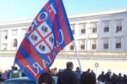 Cagliari: corteo dei supporters rossoblù per la questione stadio