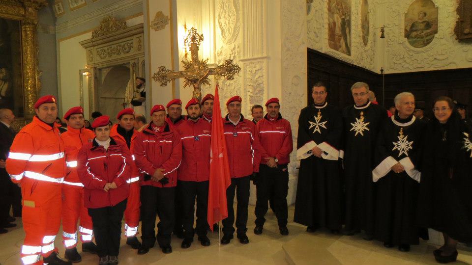 Diamante, il corpo di soccorso dell'Ordine di Malta alle celebrazioni di Matia Preti di Taverna