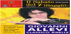 Giovanni Allevi dialoga con Raffaele Gaetano al «Sabato del Villaggio»