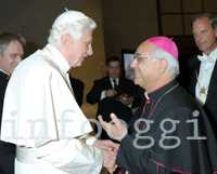 Bertolone a tutti i fedeli 28 Feb. Si pregherà per Papa Benedetto XVI, conclave e tutta la Chiesa