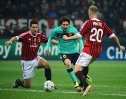 Champions League, il Milan batte gli extraterrestri: 2-0 al Barcellona