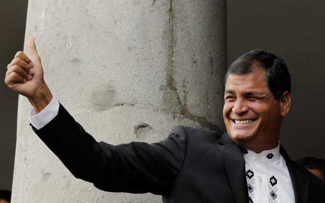 Ecuador, Correa rieletto Presidente con il 57% dei voti
