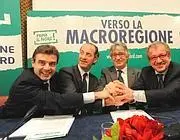 Macroregione: Piemonte, Lombardia, Veneto e Friuli Venezia Giulia firmano il patto
