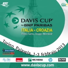 Tennis, Coppa Davis a Torino: 1, 2 e 3 Febbraio sarà il turno di Italia e Croazia