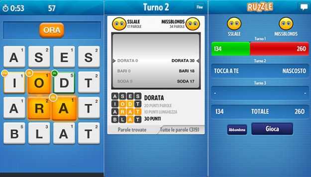Italiani impazziscono per Ruzzle, l'app rompicapo intelligente