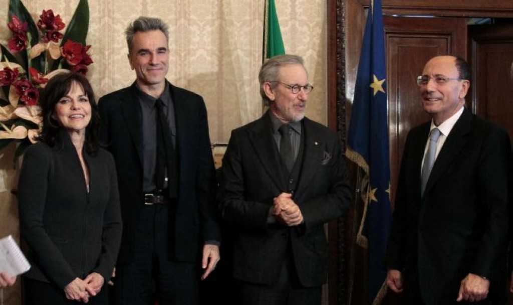 Steven Spielberg in visita a Roma: "niente biopic su Berlusconi"