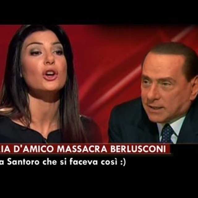 Ilaria D'Amico mette ko Silvio Berlusconi a SkyTg24