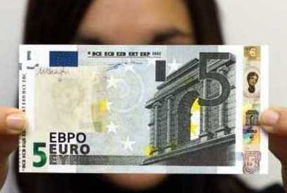 Quest'oggi verrà presentata a Francoforte la nuova banconota da 5 Euro