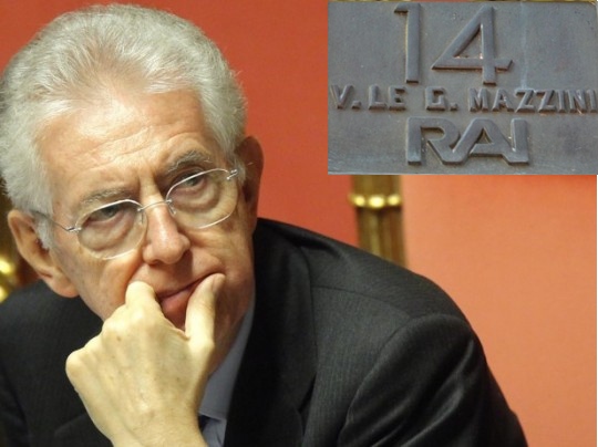 Rai, polemiche su Monti: la rete si appella alla par condicio. Niente Giletti