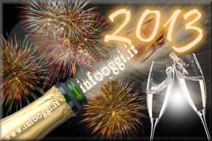 Infooggi.it, augura a voi tutti un nuovo anno 2013 d'amore, amicizia e felicità