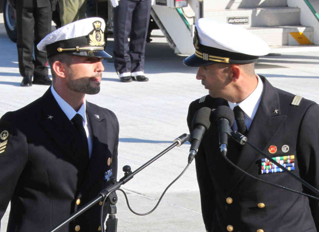 Marò rientrati in Italia